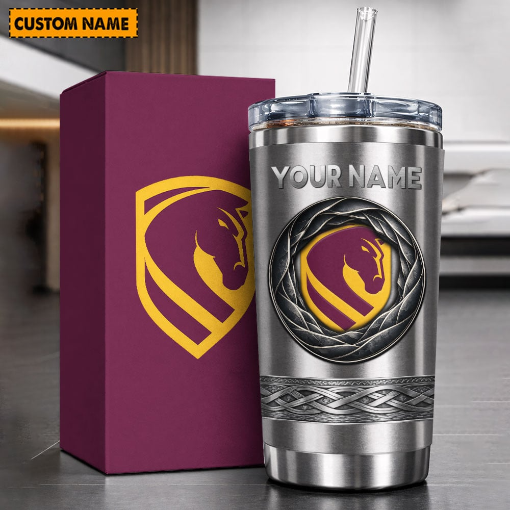 PREMIUM NRL X BB Tumbler Custom Name Gifts For Fans (Limited Edition) 2026 NDT NQK