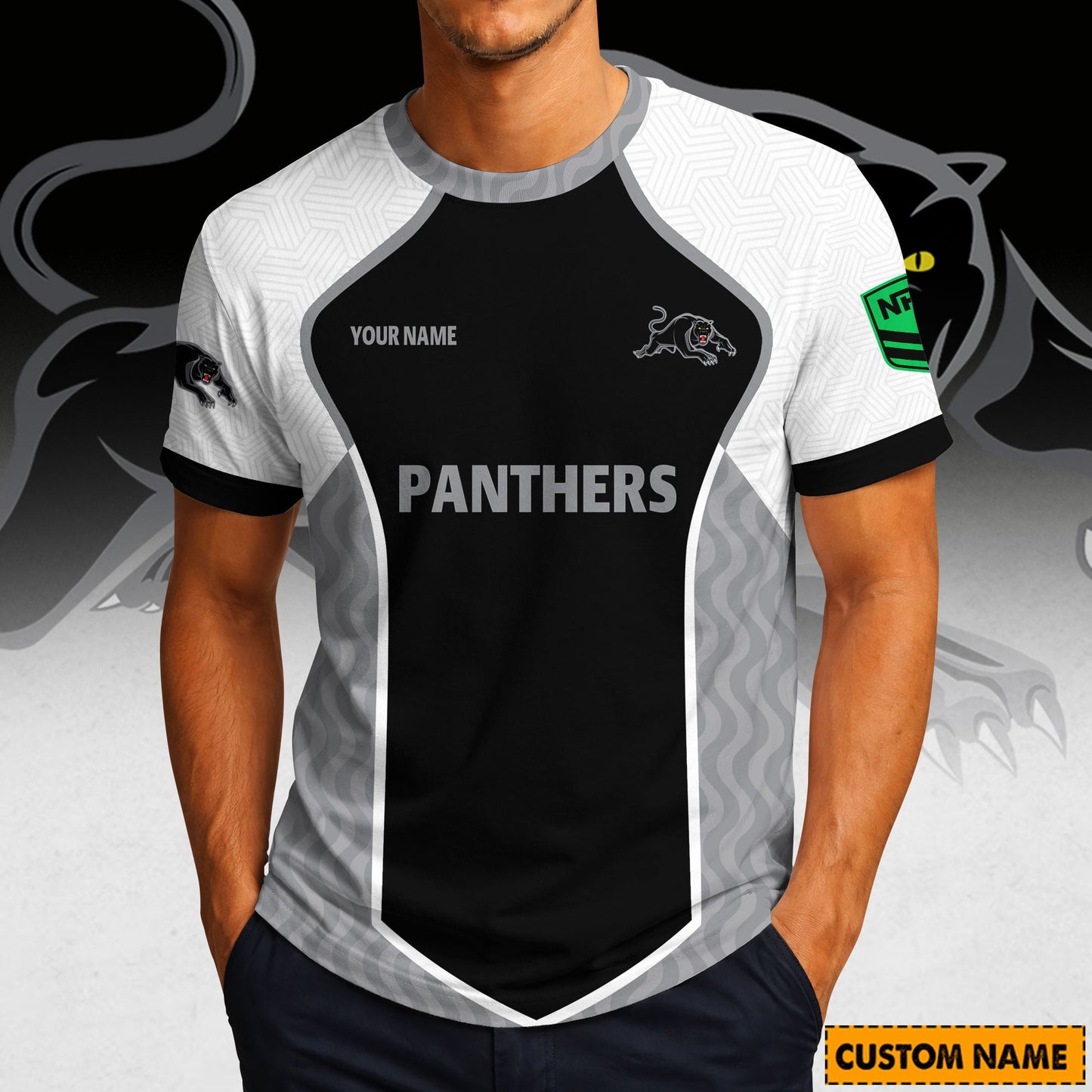 PREMIUM NRL X PP ROYAL POLO SHIRT Custom Name Limited Edition NDT LVH