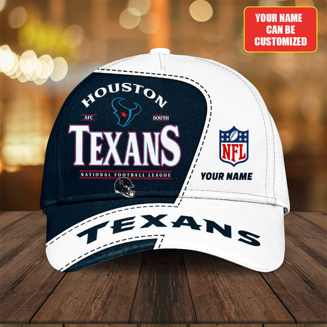 PREMIUM Personalized NFL X HOU Classic Cap NDT NHM