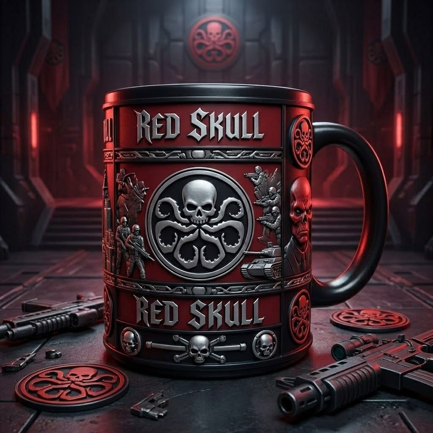RSK X MARVEL LEGEND RELIEF MUG NAK NHT