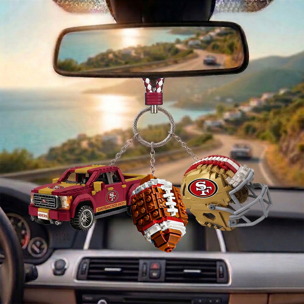 SF x NFL lego Team Helmet & Truck NAK TTT