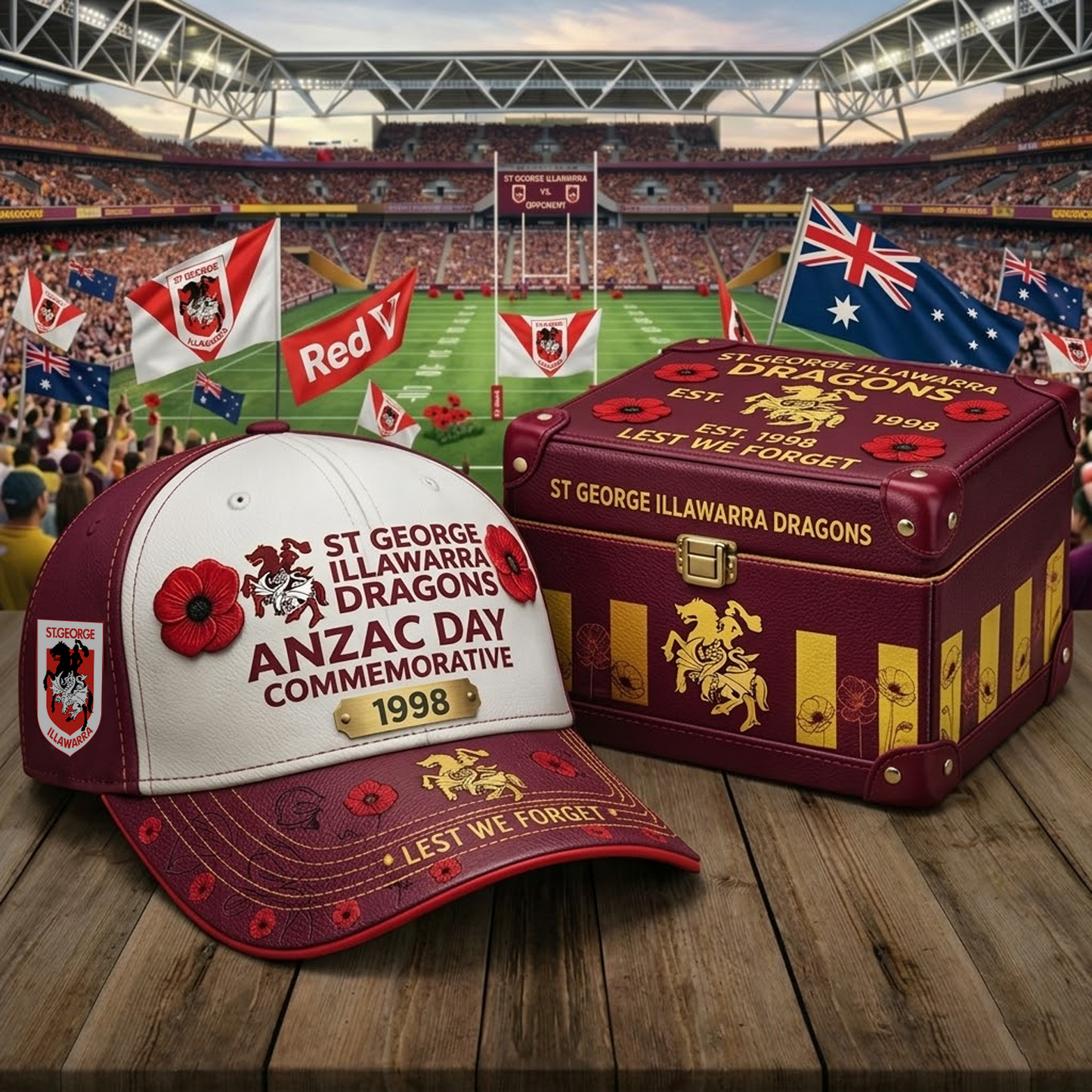 SGI x NRL ANZAC Day Commemorative Cap NAK NHT