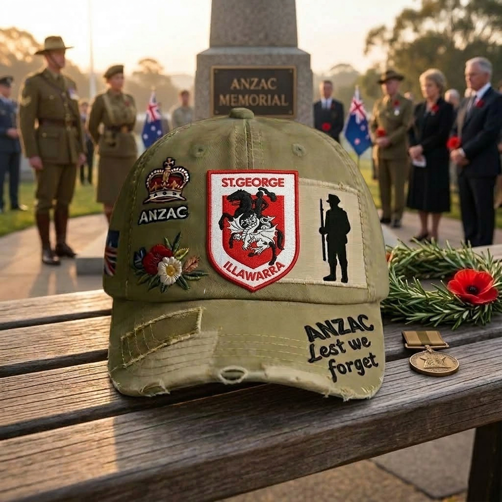 SGI x NRL Heritage Cap - 2026 ANZAC Remembrance NAK TTT