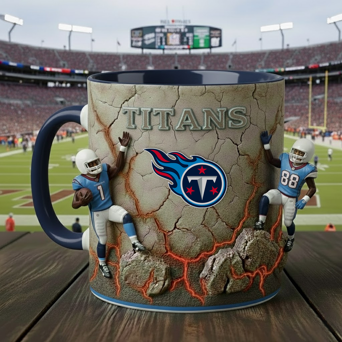 TEN X NFL Coffee Accent Mug - Personalized Gifts NAK NHT