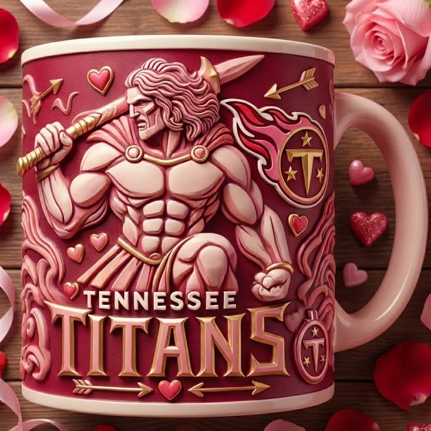 TEN X NFL Love Season Mug - Valentine V2 NAK NHT