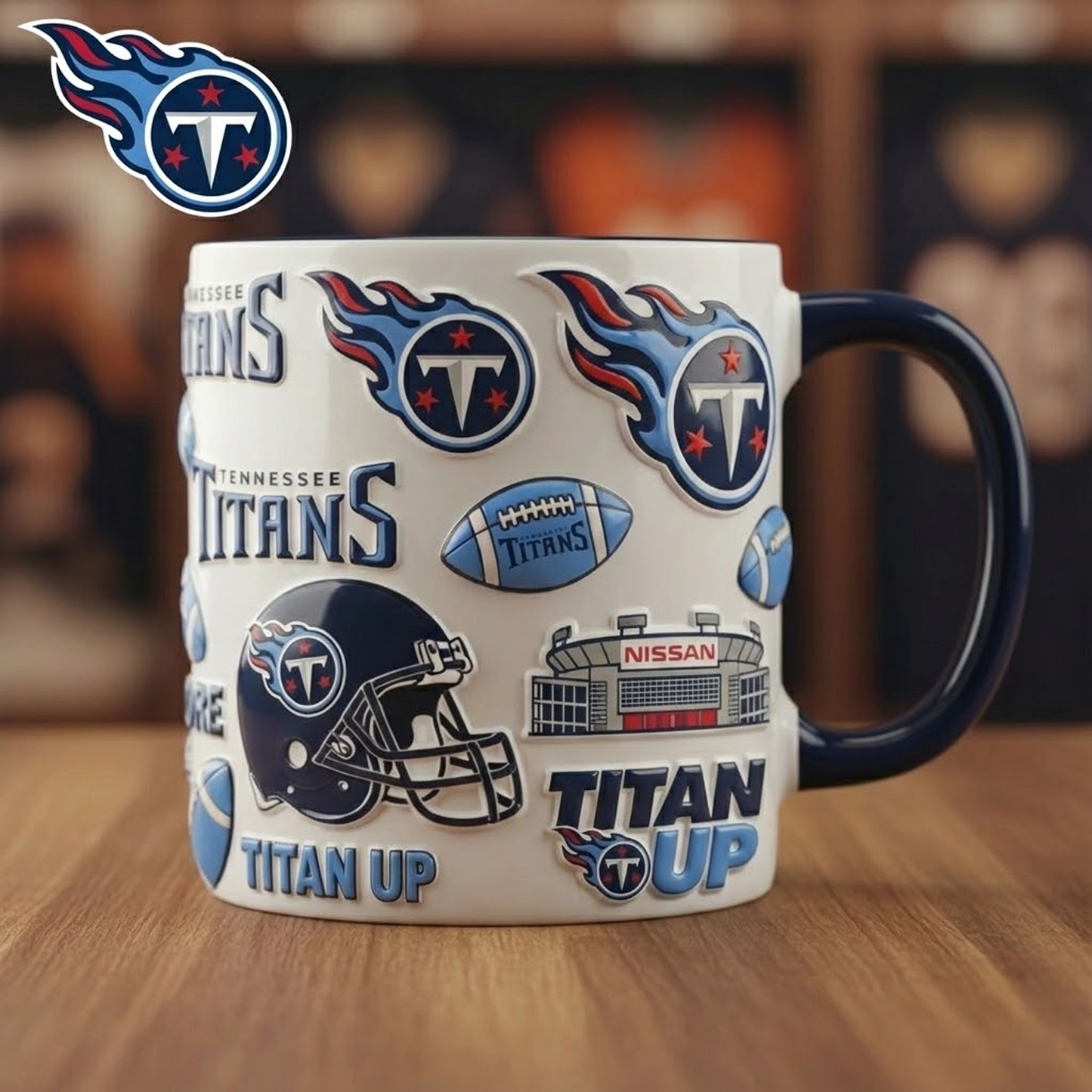 TEN X NFL PREMIUM MUG NAK NHT