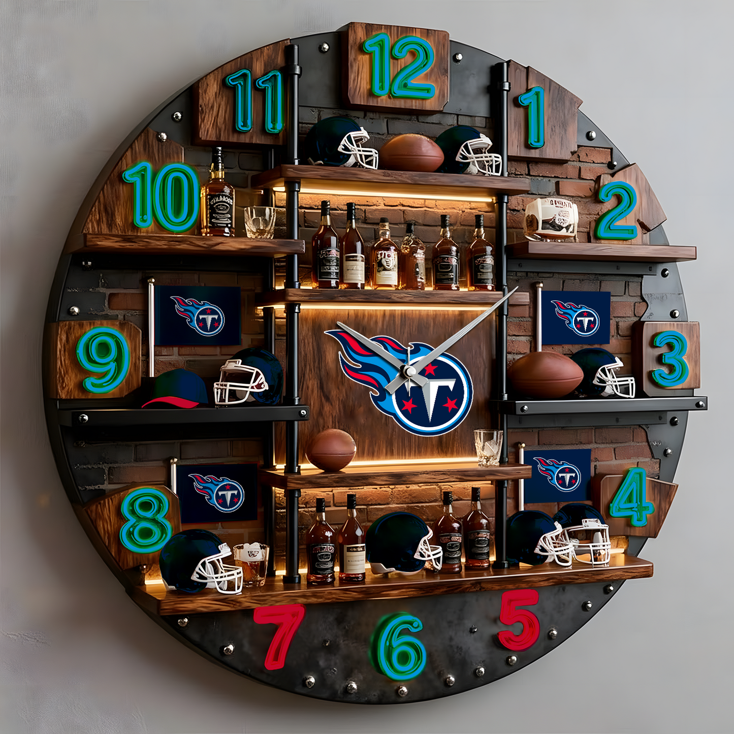 TEN X Premium Illuminated Wall Clock 2026 NAK NHT