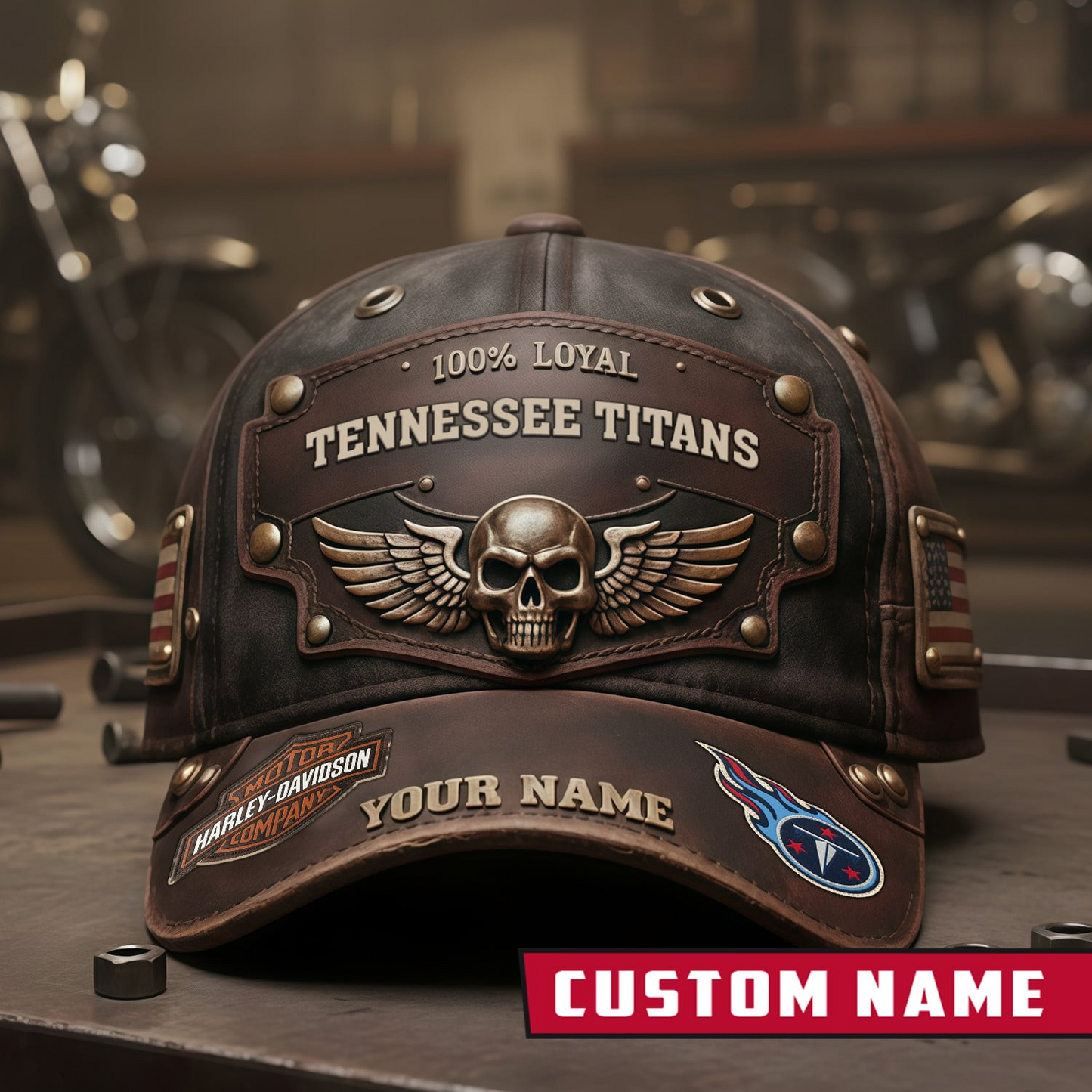 TT x NFL Harley-Davidson Vintage Cap NAK CTKT