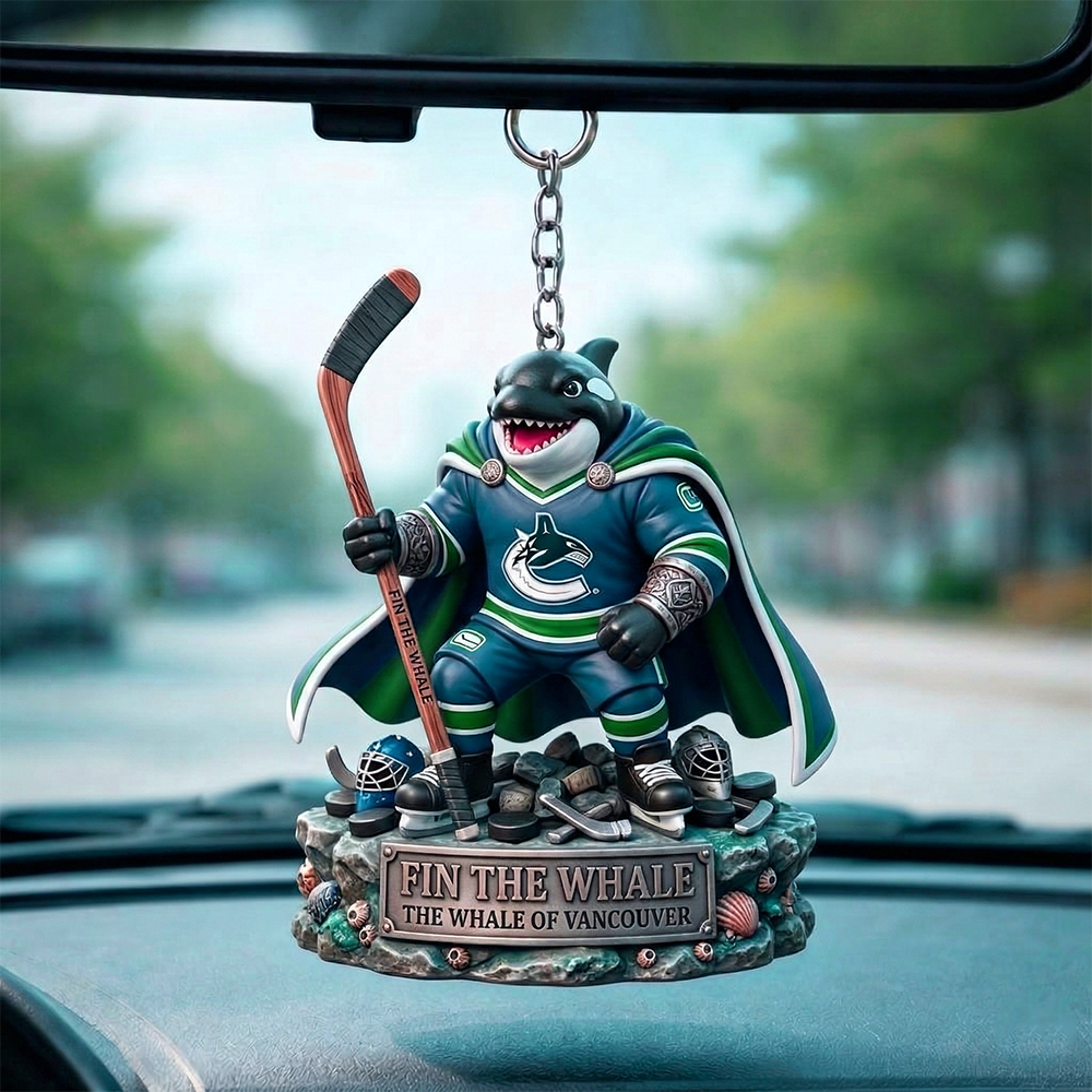VC x NHL Guardian Mascot Car Decor NAK TTT