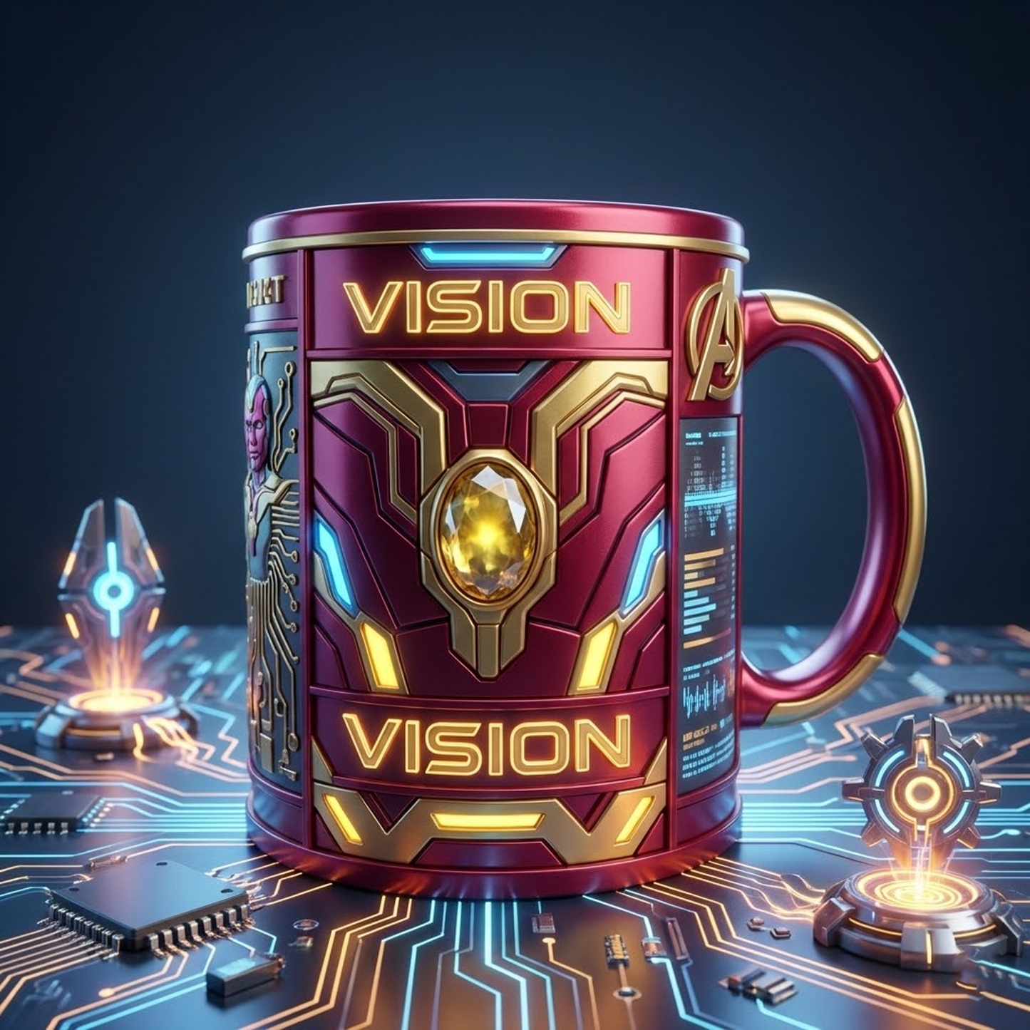 VIS X MARVEL LEGEND RELIEF MUG NAK NHT