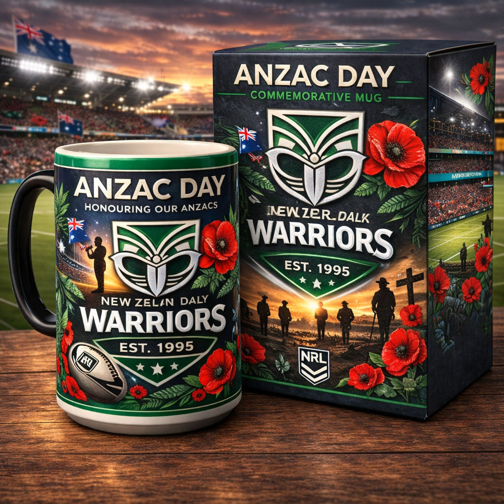 WAR x NRL ANZAC Day Commemorative Mug NAK NHT