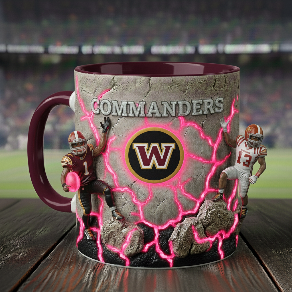 WC x NFL Coffee Accent Mug - Personalized Gifts NAK CTKT