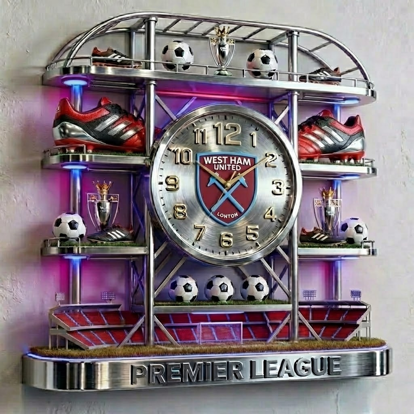 WES X EPL Premier League Stadium Tower Clock NAK NHT