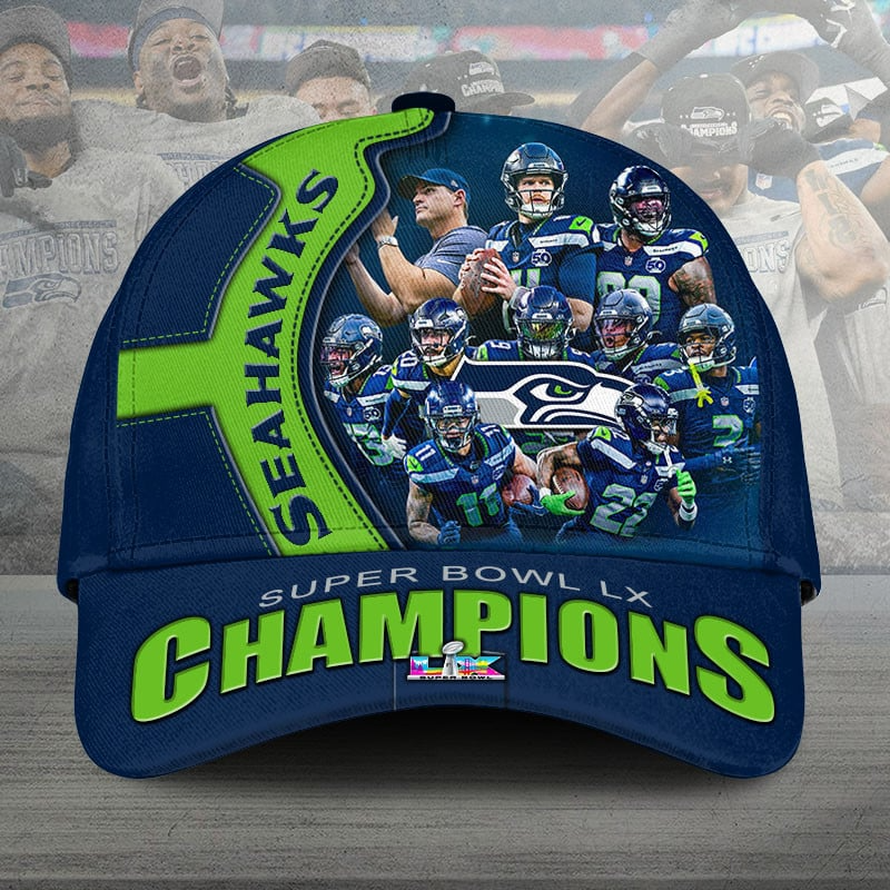PREMIUM NFL X SEA CAP CLASSIC CHAMPION V7 NDT NHM 090226