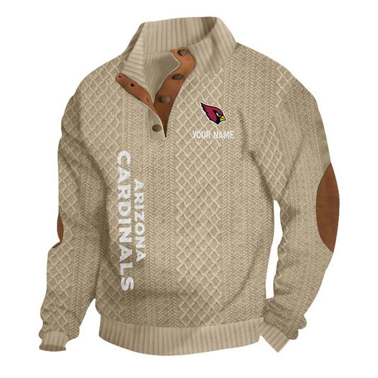 AC NFL Basic Knitted Stand Collar Sweatshirt DDT CTND