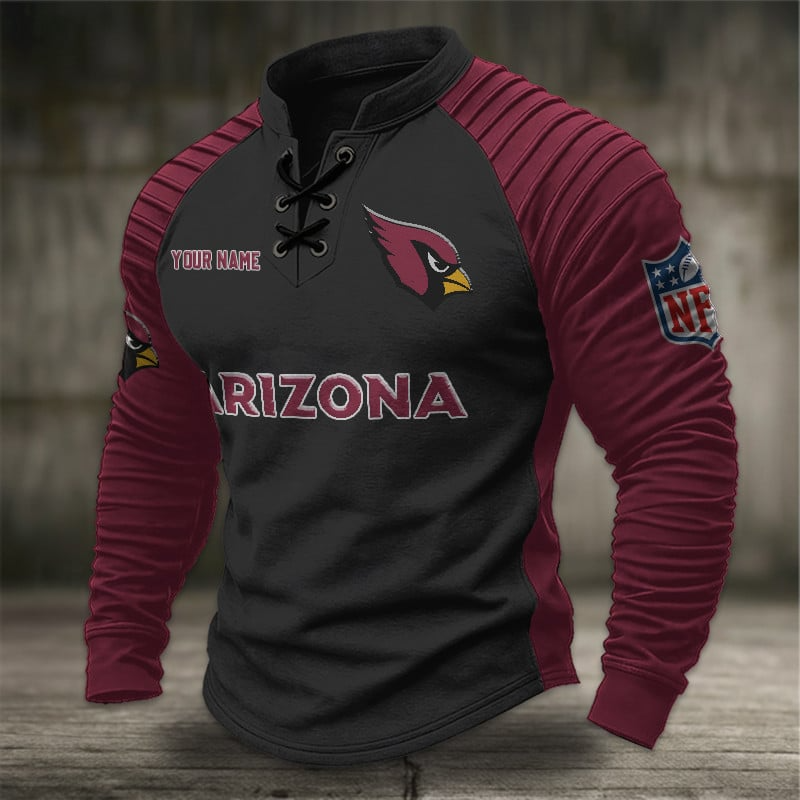 AC x NFL Men Stand Collar Long Sleeve Top DDT  CTND