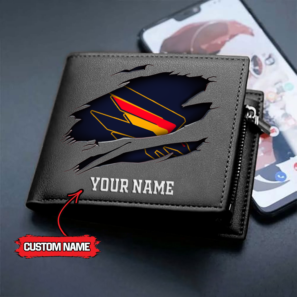 AFL x AC Custom Name Leather Wallet HLP 5026 hlphuong
