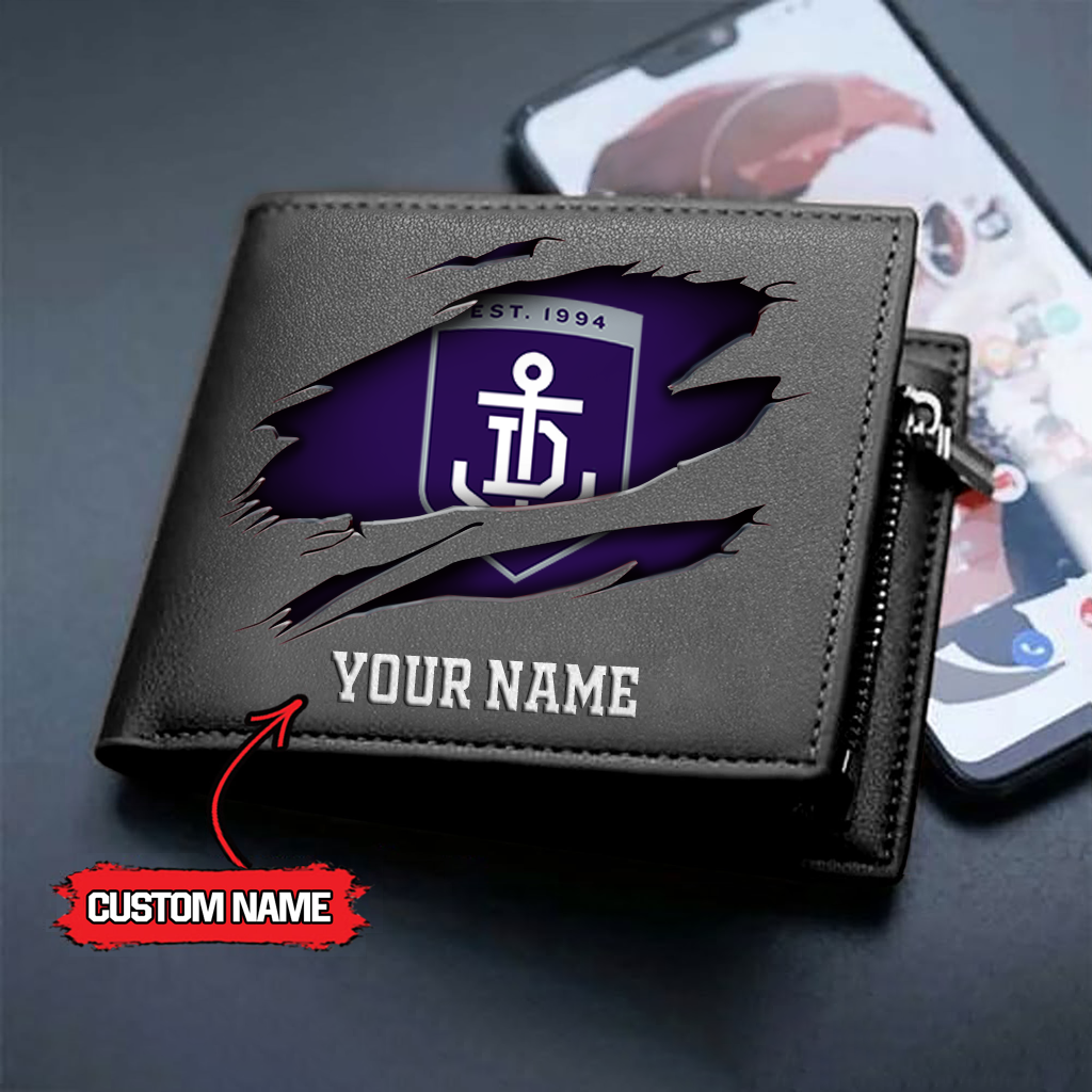 AFL x PRE Custom Name Leather Wallet HLP 5026 hlphuong