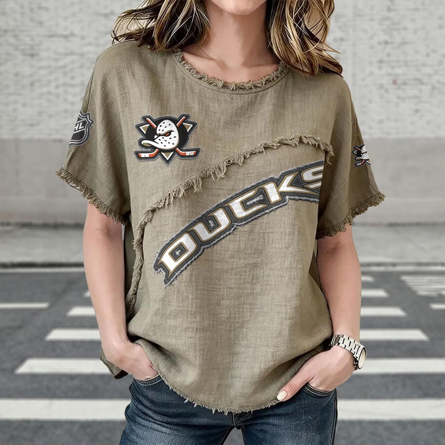 ANA x NHL Women’s Vintage O-Neck 2905 DatND DVT