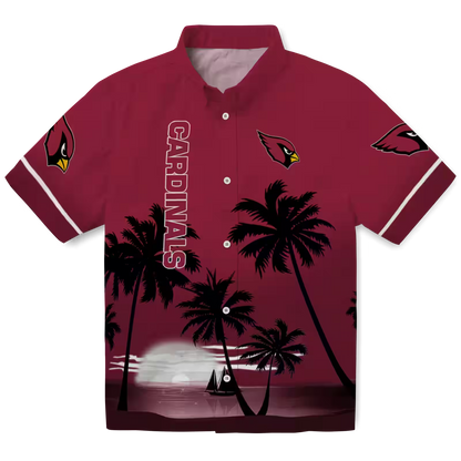 ARI x NFL Hawaiian Shirt – Beach Sunset DATND TANTD 270526