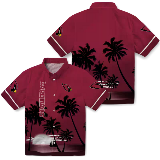 ARI x NFL Hawaiian Shirt – Beach Sunset DATND TANTD 270526