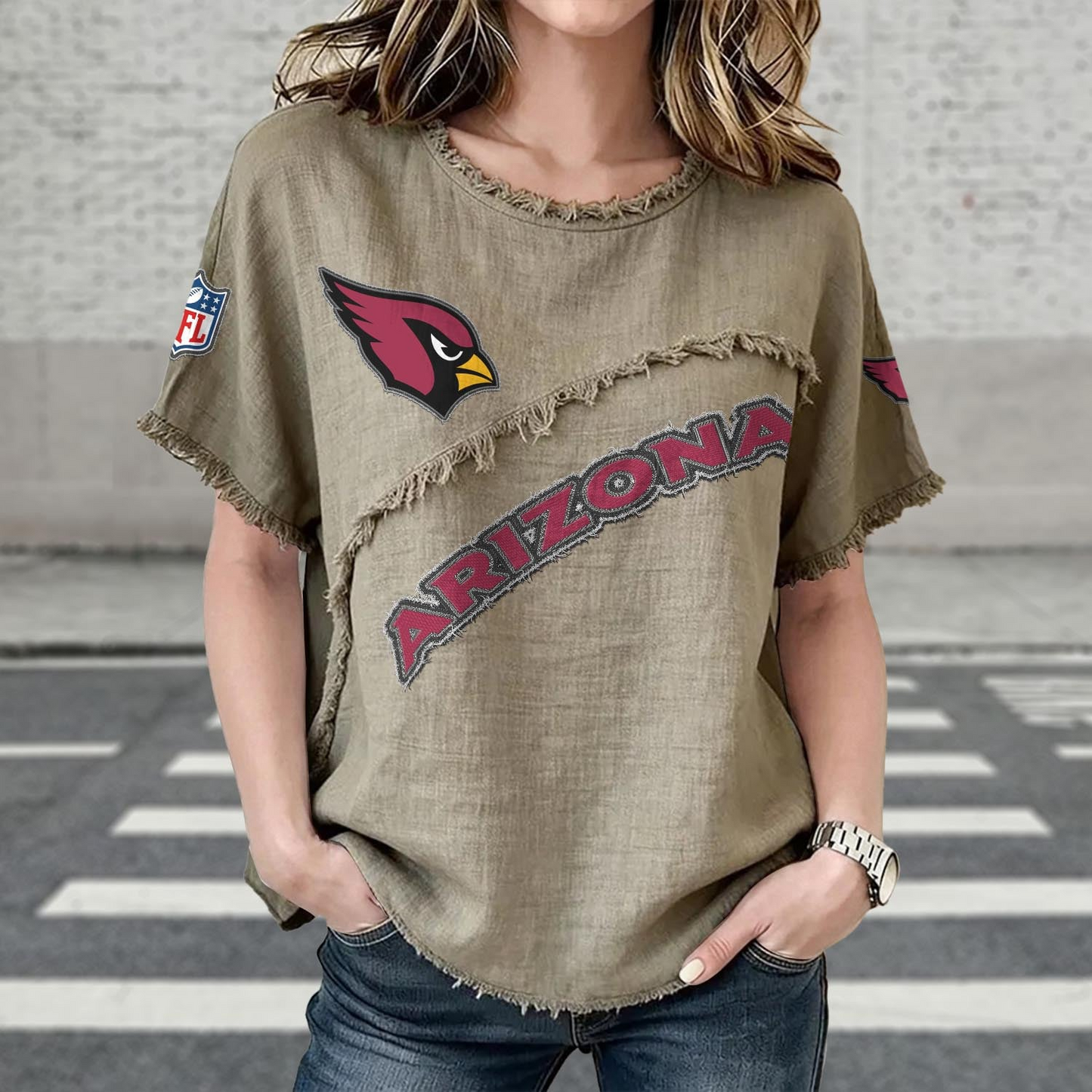ARI x NFL Women’s Vintage O-Neck 2905 DatND DVT
