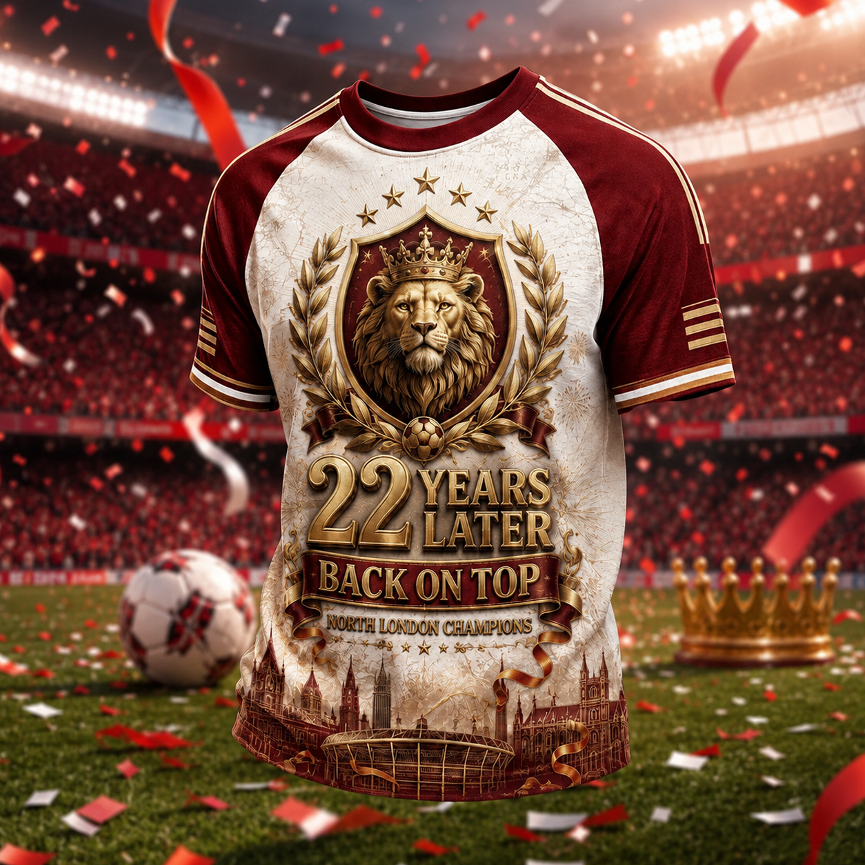 ARS F.C Premier League Champions 25-26 V11 Shirt DDT 212526 NTL