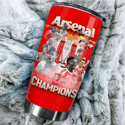 ARS F.C Premier League Champions 25-26 V2 Tumbler DDT 200526 HLPHUONG