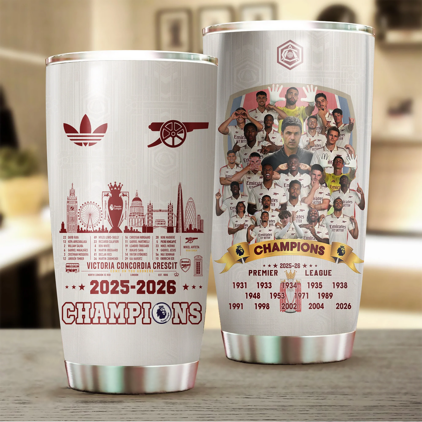 ARS F.C Premier League Champions 25-26 V3 Tumbler DDT 200526 HLPHUONG