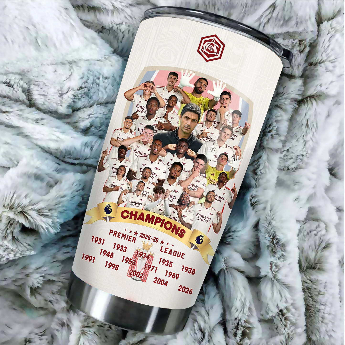 ARS F.C Premier League Champions 25-26 V3 Tumbler DDT 200526 HLPHUONG