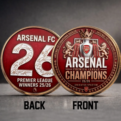 ARS FC Premier League Champions 2526 Commemorative Coin V7 2205 DatND DVT 1
