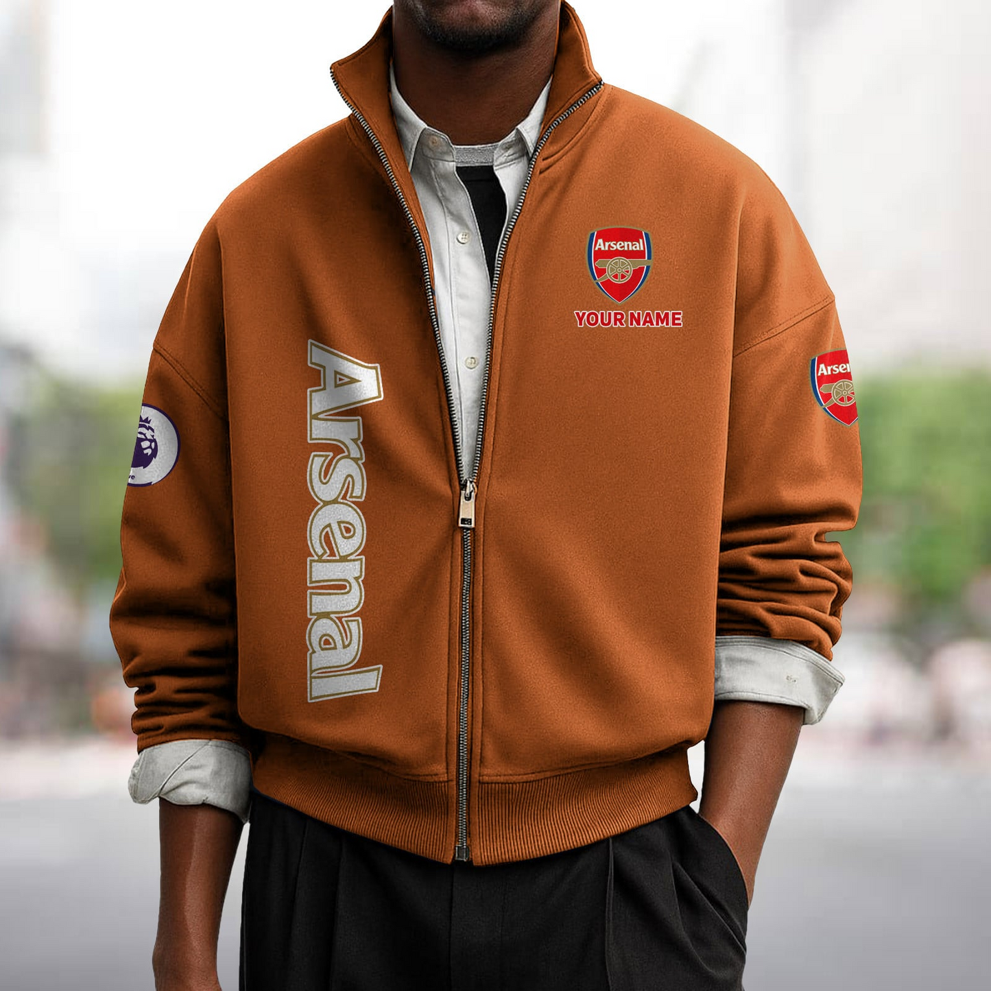 ARS FC Premier League Champions 2526 Men Zipper SweatShirt 2905 DatND DVT