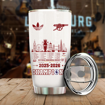ARS FC Premier League Champions 2526 Tumbler Cup V3 DatND DVT