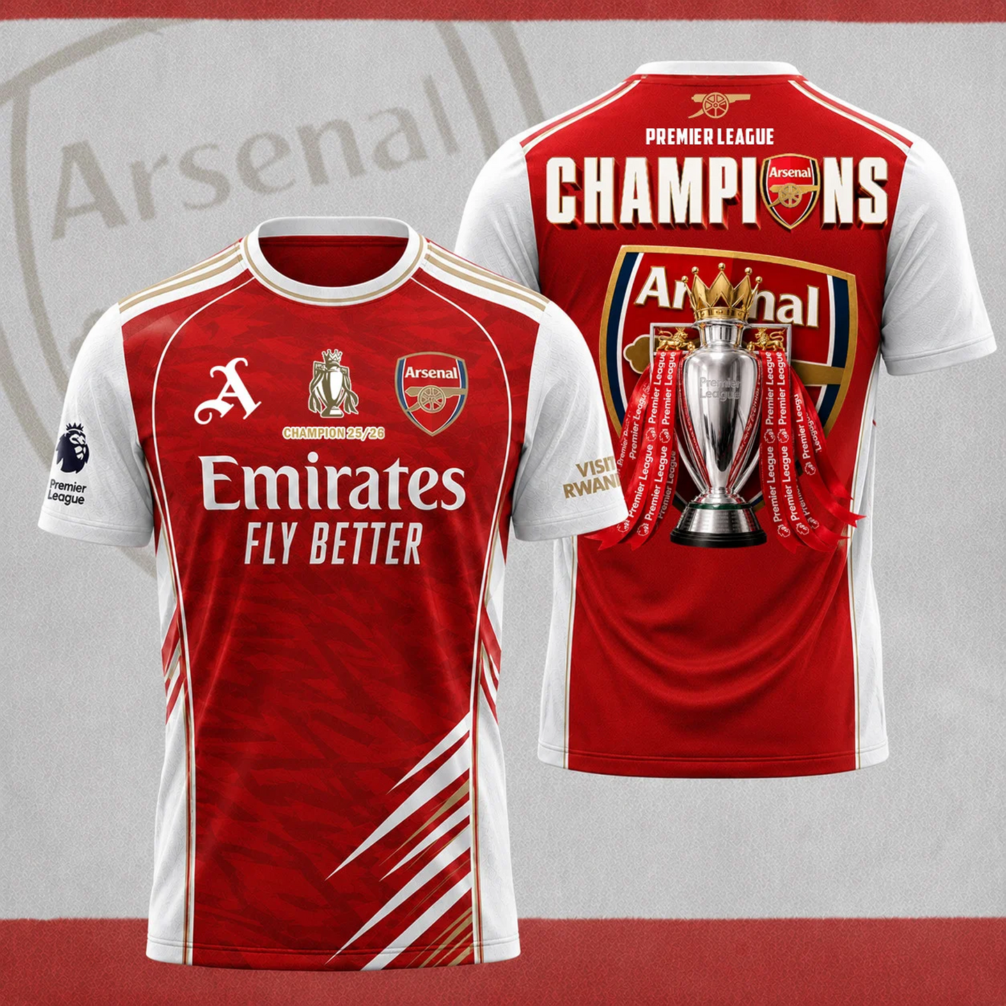 ARS F.C Champions 3D Shirt V5 2005 DatND DVT