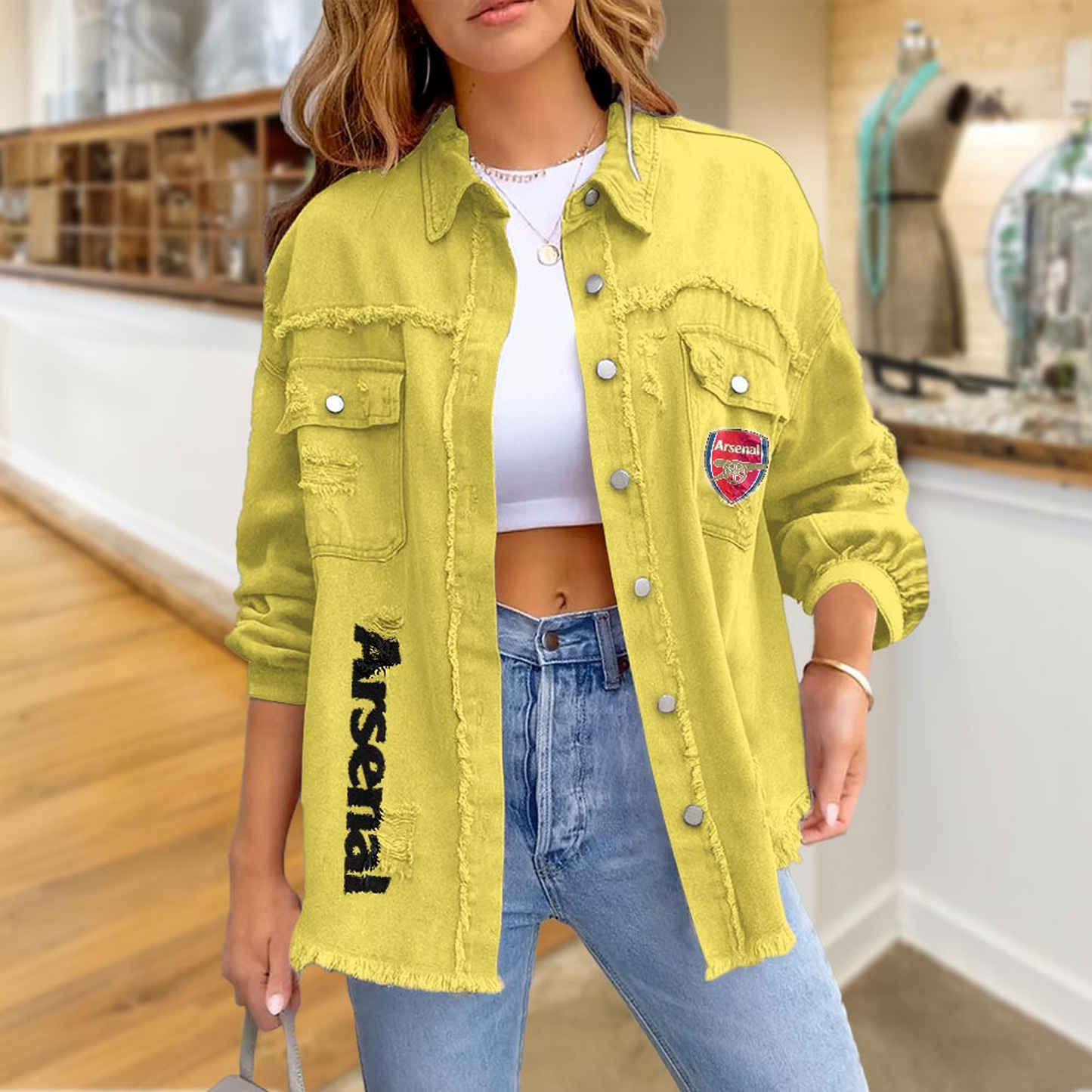 ARS x Denim Oversize Shirt DATND TANTD 210526