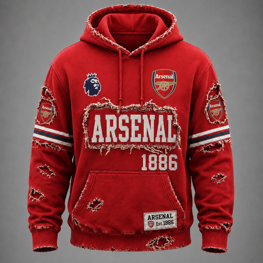 ARS x EPL Distressed Premium Hoodie 1106