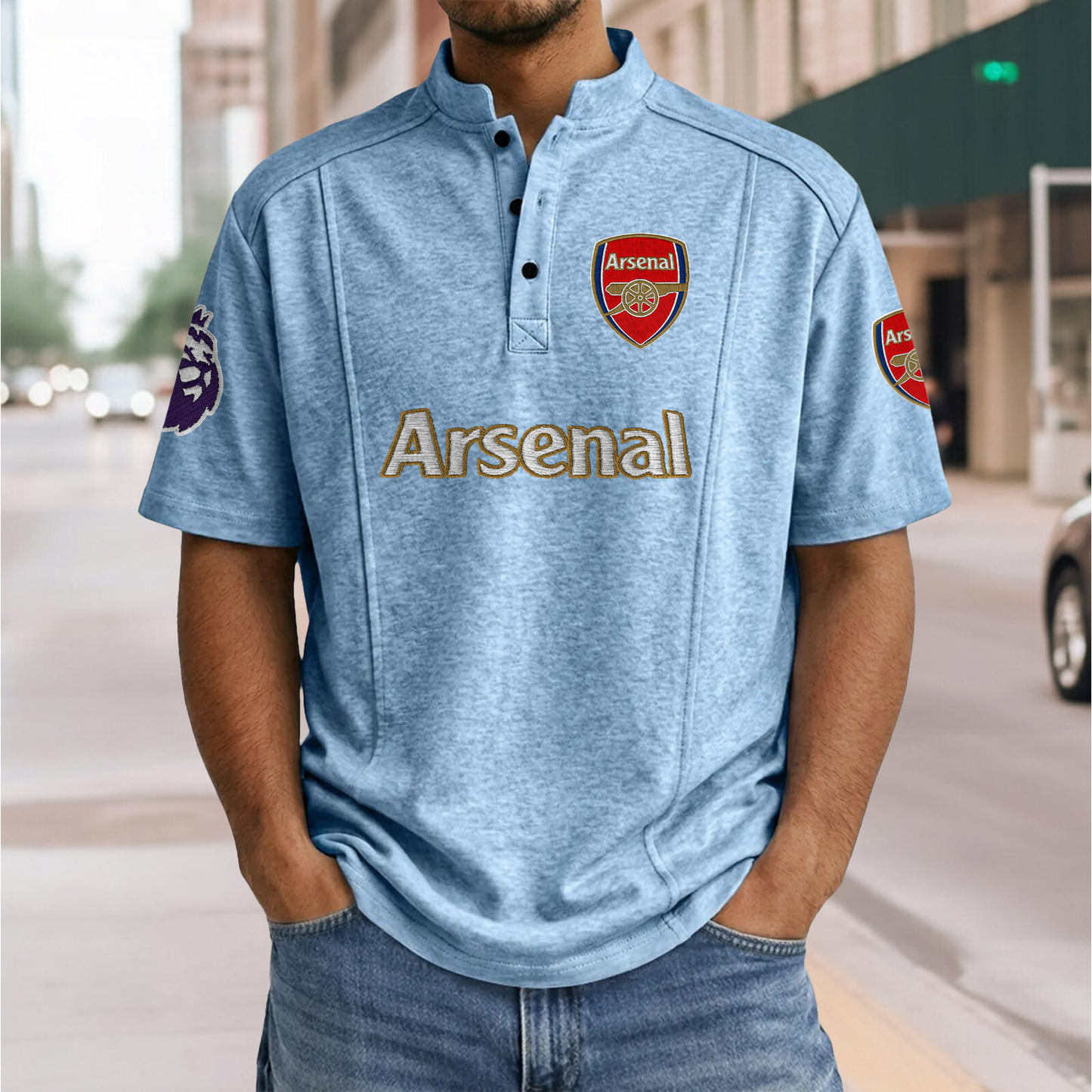 ARS x EPL Men’s Polo Shirt DDT 170426 NTL