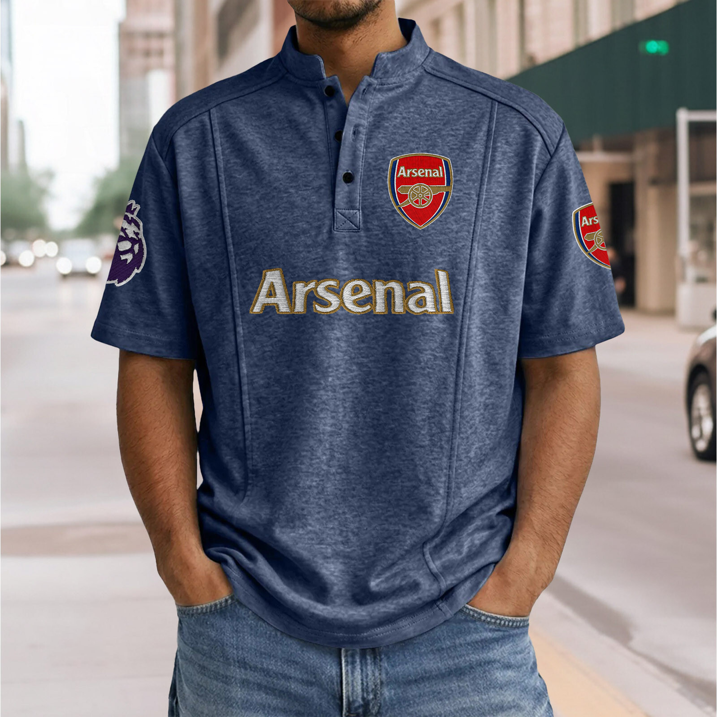 ARS x EPL Men’s Polo Shirt DDT 170426 NTL