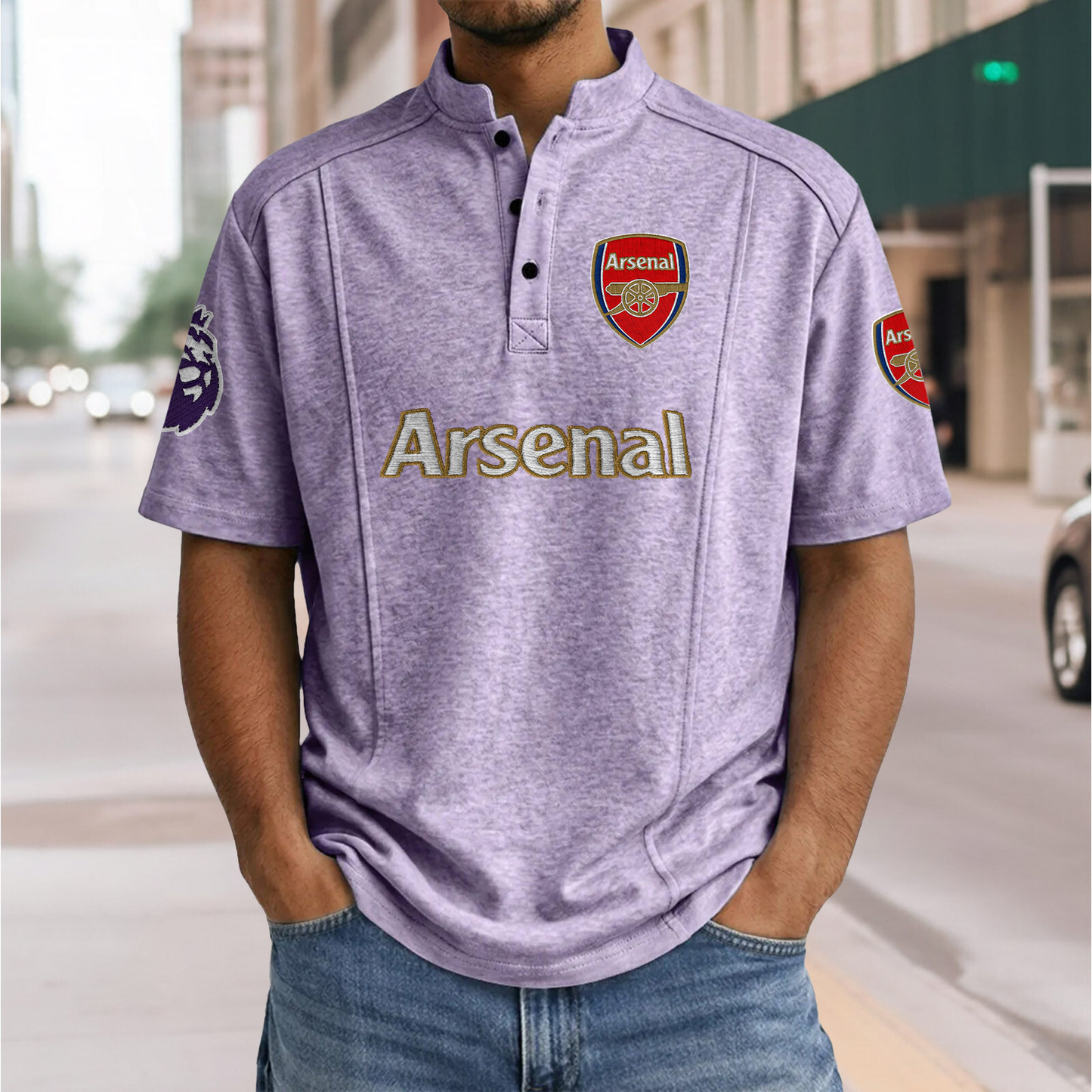 ARS x EPL Men’s Polo Shirt DDT 170426 NTL
