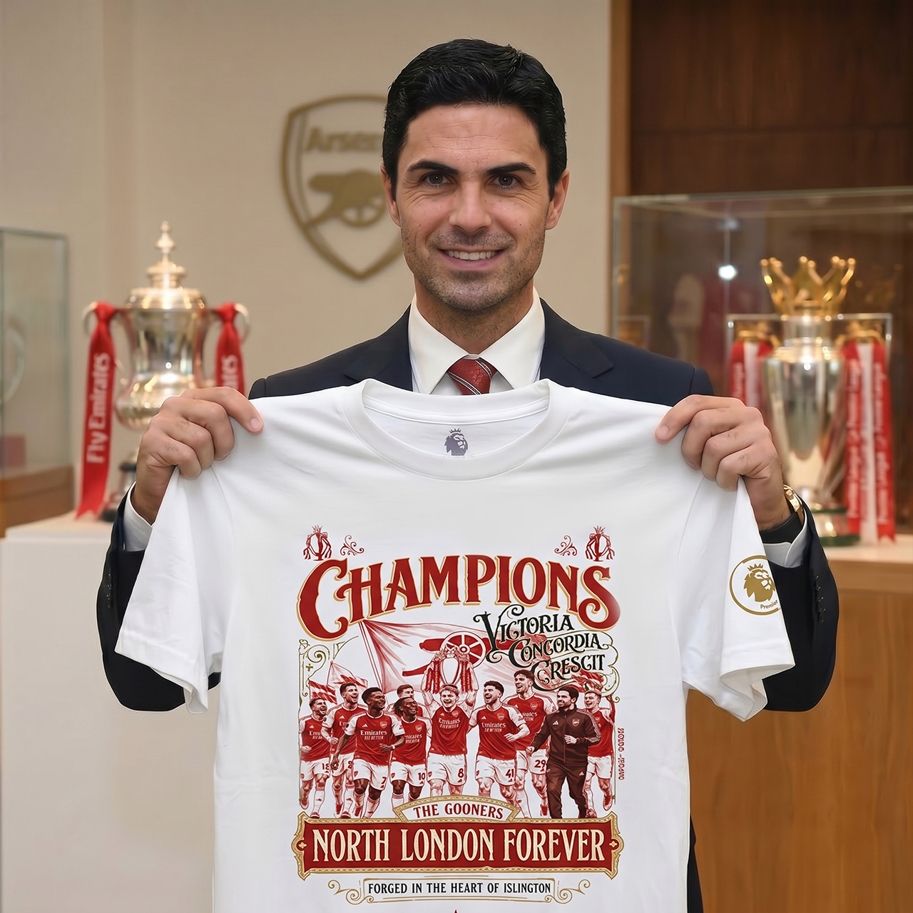 ARS x EPL Premier League Champions V3 T-shirt DDT 190526 HLPHUONG