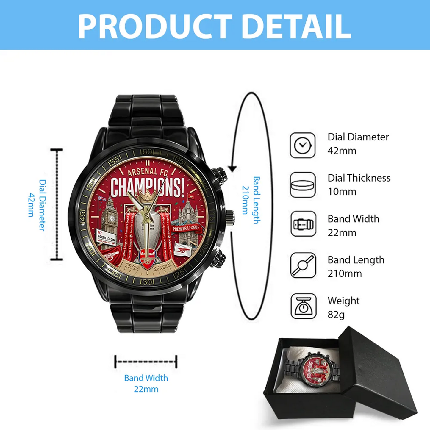 ARS x EPL Premier League Champions Watch V2 DATND TANTD 200526