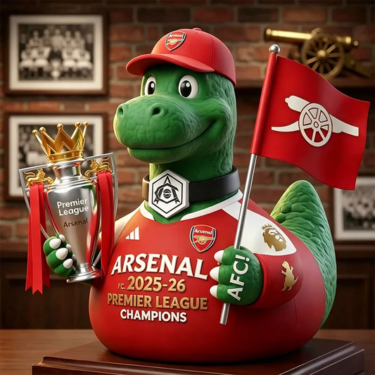 ARS x Premier League Champions 2025–26 Gunnersaurus Rex DATND TANTD 210526