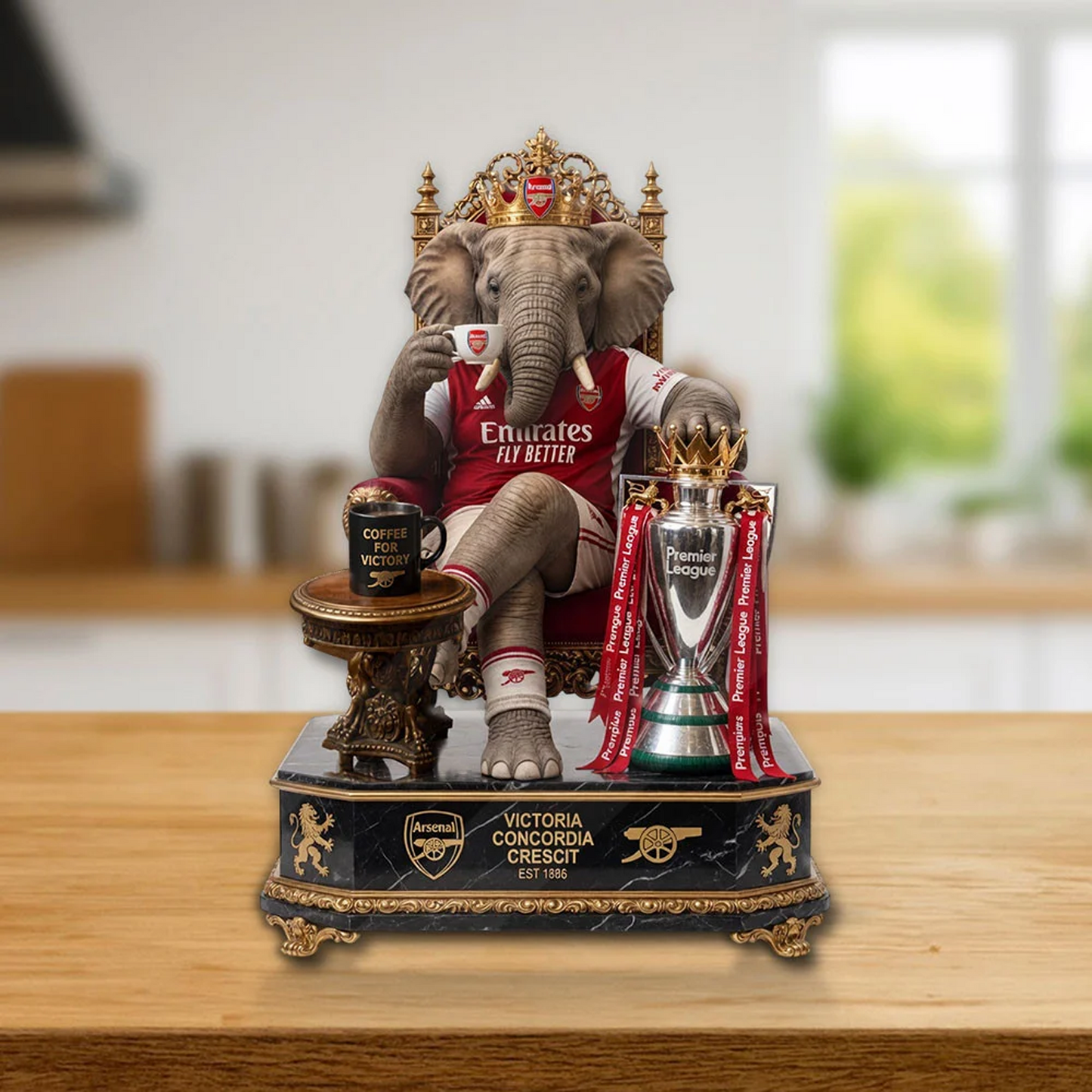 ARS x Premier League Champions 25 26 - Custom Shape Acrylic Plaque V DATND TANTD 20526