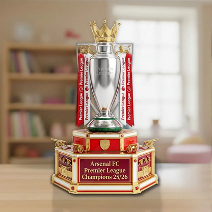 ARS x Premier League Champions 25 26 Custom Shape Acrylic Plaque V2 DATND TANTD 20526