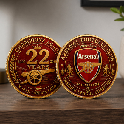 ARS F.C. Premium Premier League Champions 2526 Commemorative Coin V1 2105 DatND DVT