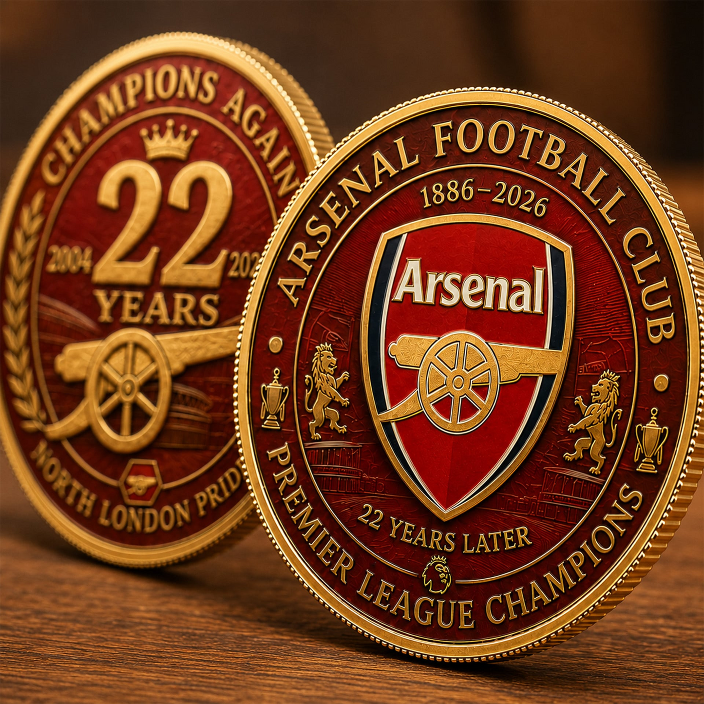 ARS F.C. Premium Premier League Champions 2526 Commemorative Coin V1 2105 DatND DVT