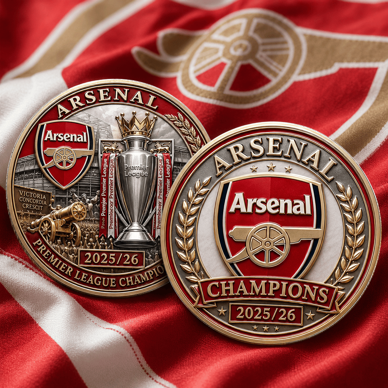 ARS x Premier League Champions 25 26 Commemorative Coin DATND TANTD 210526