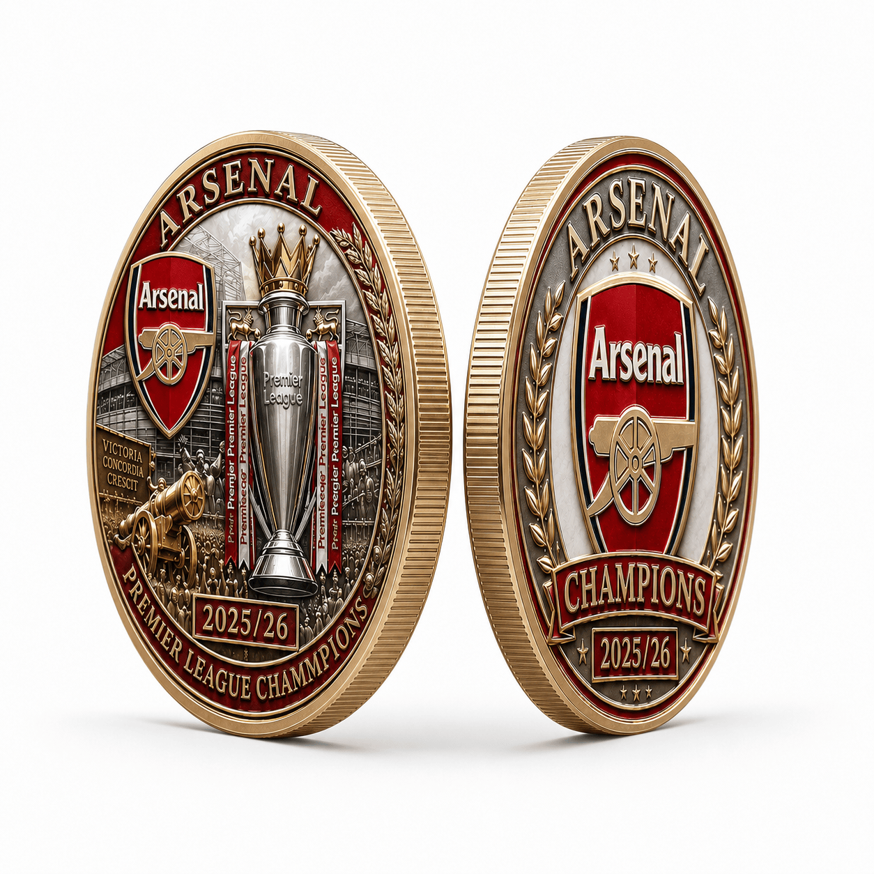 ARS x Premier League Champions 25 26 Commemorative Coin DATND TANTD 210526
