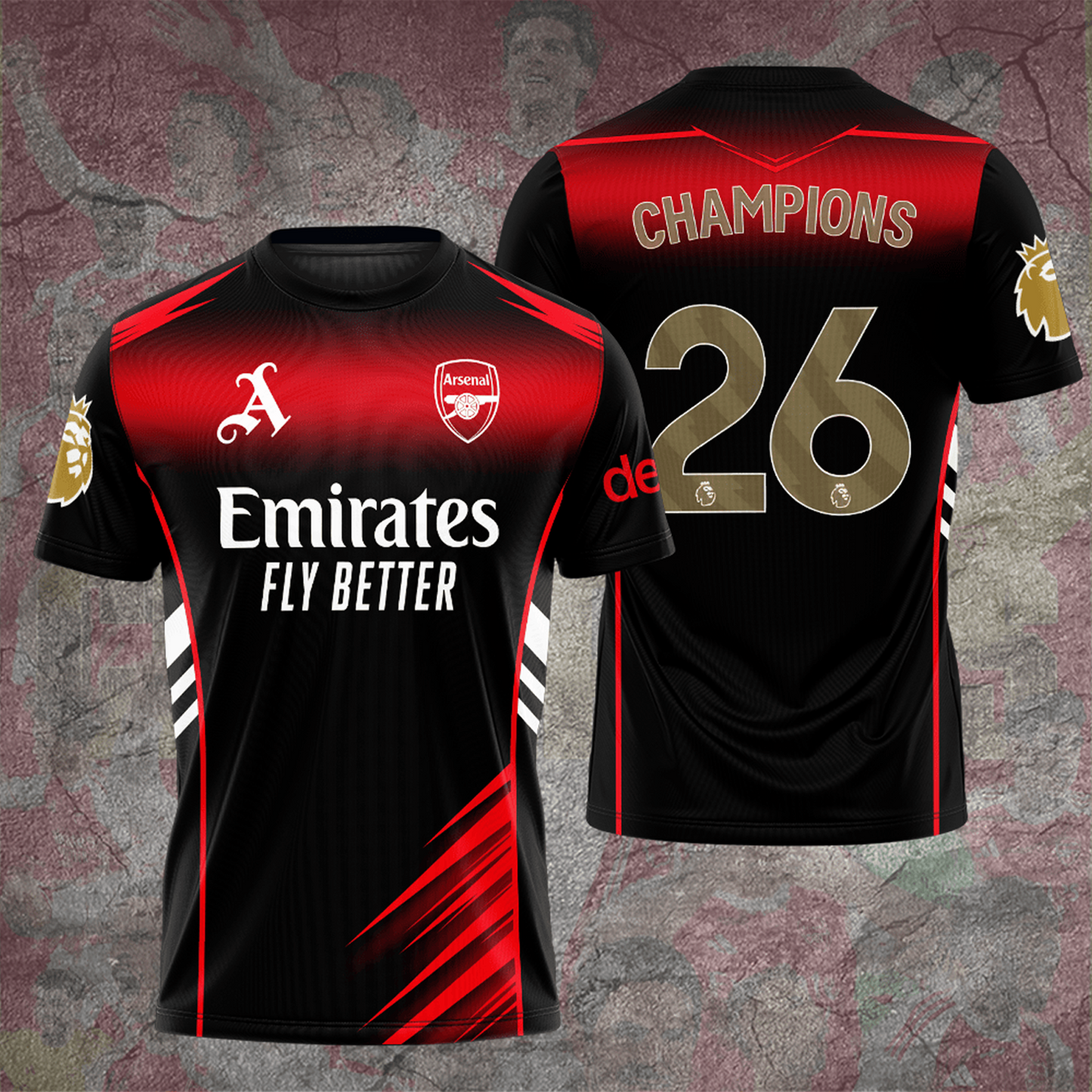 ARS x EPL Champions 3D Aparael V4 DATND TANTD 200526