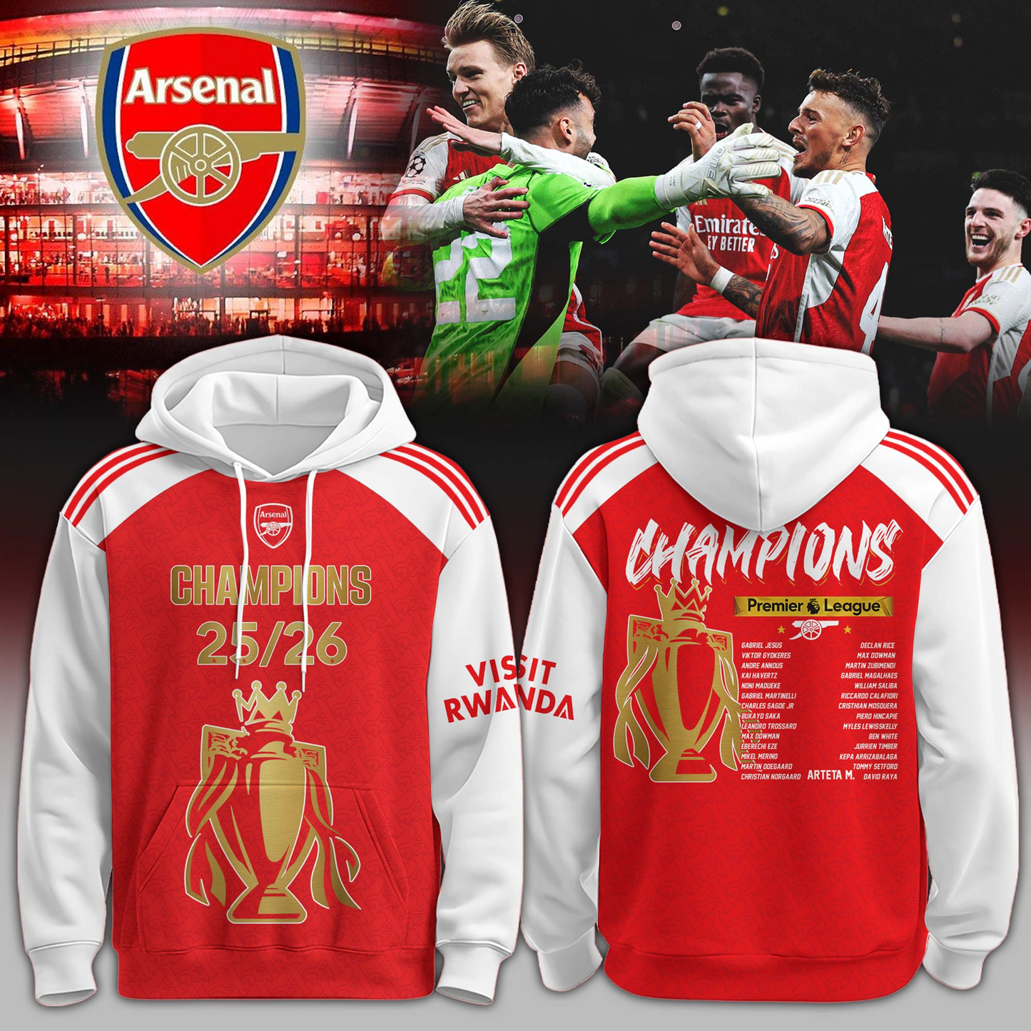 ARS F.C Premier League Champions 3D Shirt V6 2005 DatND DVT